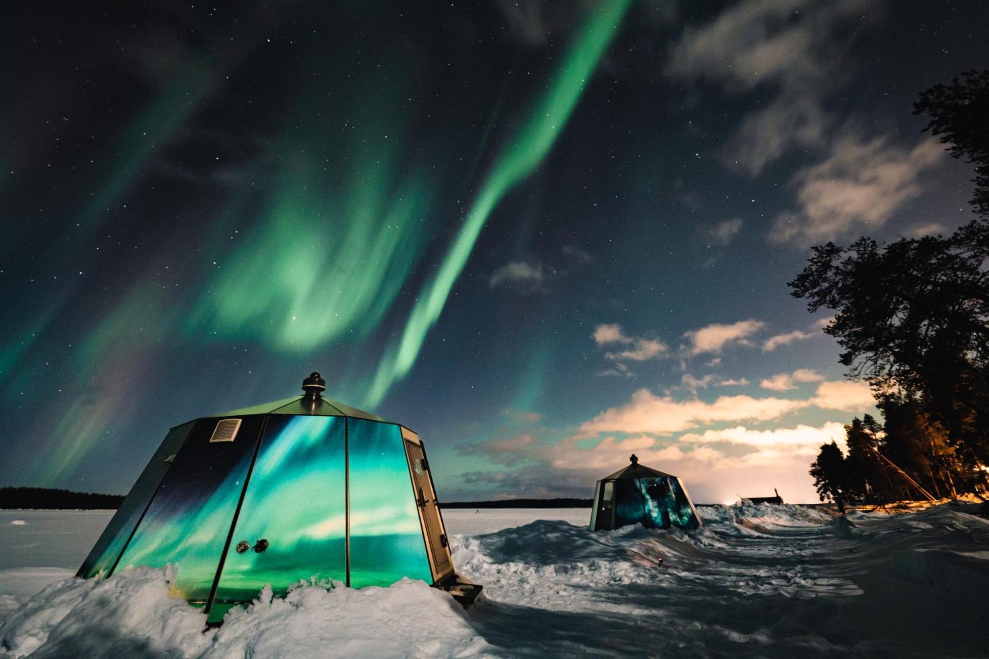Aurora Nest - Eco Glass Igloo Hotel Rovaniemi Bagian luar foto